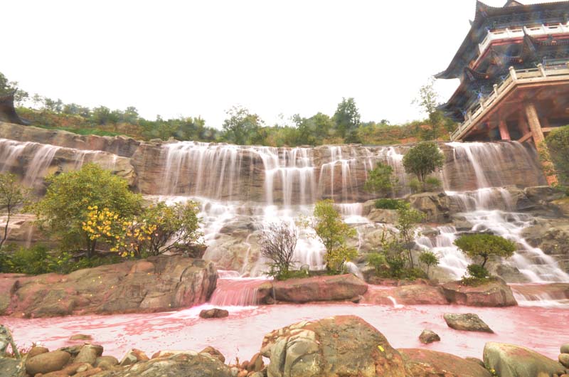 庭院樓閣假山 庭院樓閣假山